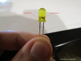 Hvordan til at bestemme polariteten i LED