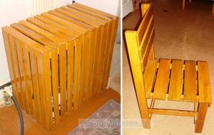 Fra møbler til hjemmet: det kan være fremstillet af paller