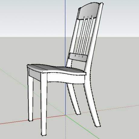Denne stol design.