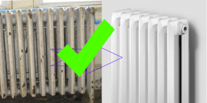 Hvilke radiatorer sat i en lejlighed: klar til at betale en bøde efter udskiftningen?