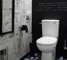 Sådan at slå din lille og standard toilet til en elegant plads. 7 fede idéer.
