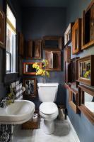 For en person lille toilet - kedelig plads, og for mig - et rum med arty. 5 design ideer.