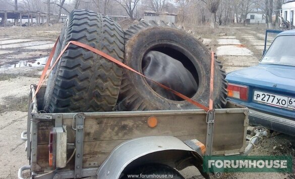  Hent tung dæk trailer kan man, rulle den over hele linjen.