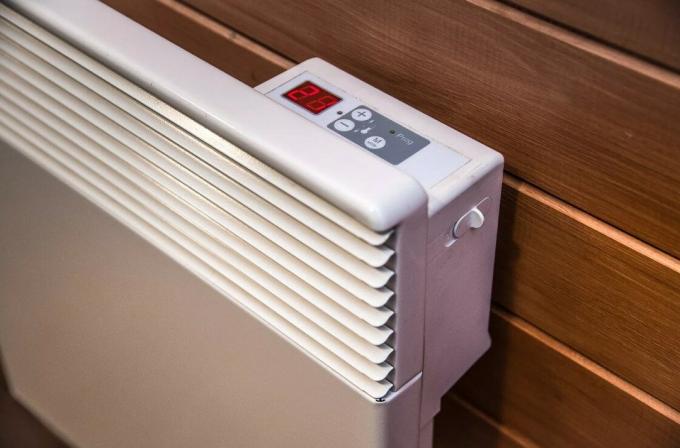 Elektriske varmeapparater med termostater