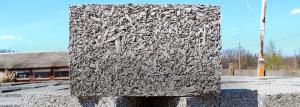 Uafhængig produktion af træ-betonblokke. Materialer og proportioner.